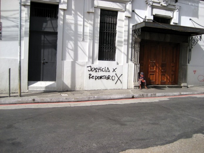Justicia por el reportero X Justicia por el reportero X