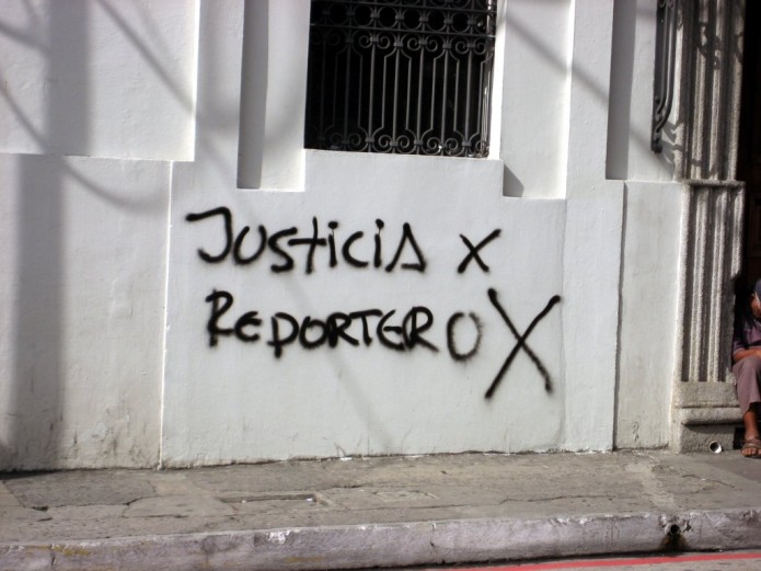 Justicia por el reportero X Justicia por el reportero X