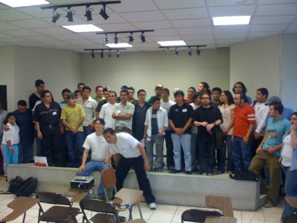 Foto del primer BarCamp Guatemala