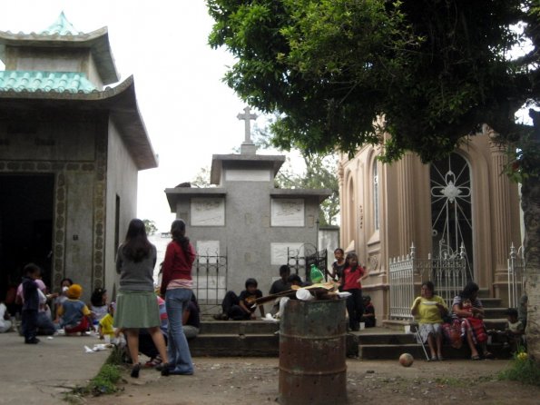 Visitando a sus parientes