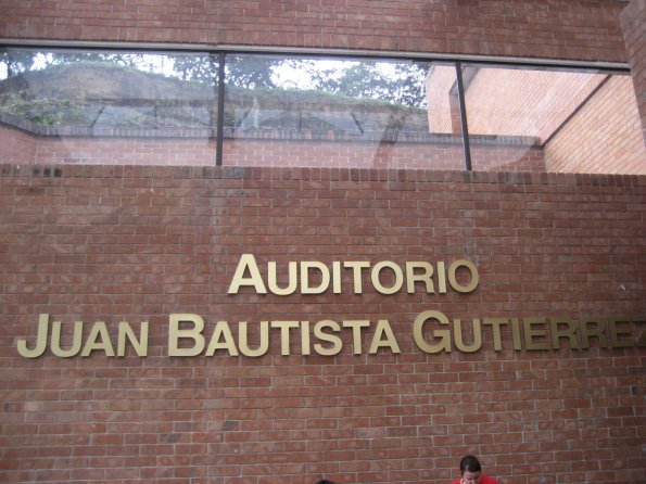 Auditorio Juan Bautista GutiÃ©rrez