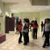 Primeras personas en entrar al Auditorio