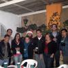 Parte de quienes llegaron al convivio