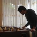 Danny chamusqueando