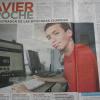 Primera página de la entrevista