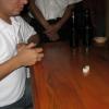Willian tirando los dados
