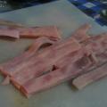 Jamón en tiras