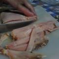 Jamón en tiras