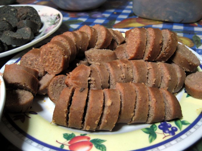 Chorizos en rodajas Chorizos en rodajas