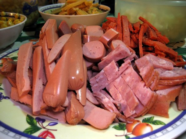 Salchichas y jamones