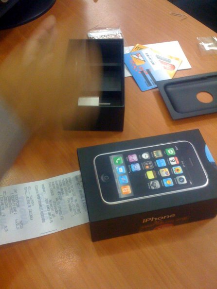 Caja del iPhone 3G