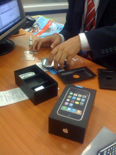 iPhone 3G activado con Claro Guatemala