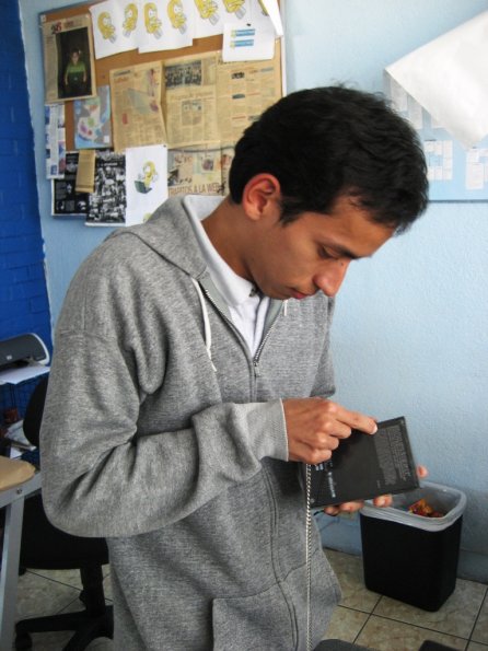 Peleando con el empaque