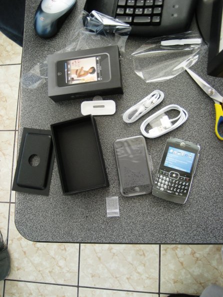 El contenido de la caja