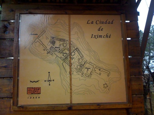 Mapa de la Cuidad de IximchÃ©