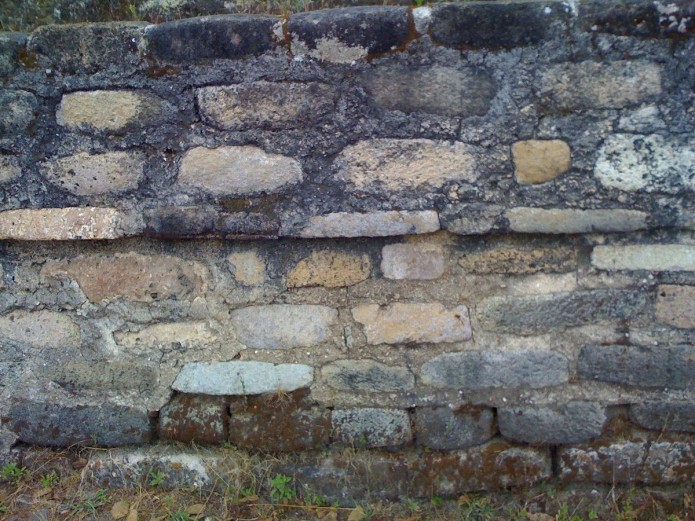 Muro perimetral del patio