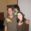 Manoloweb y Stephanie Falla