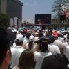 Transmitiendo un video en la manifestaciÃ³n