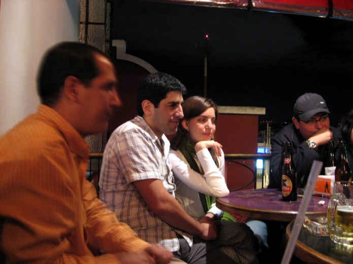 Manoloweb, Pablo Rigazzi y su novia Victorio Manoloweb, Pablo Rigazzi y su novia Victorio
