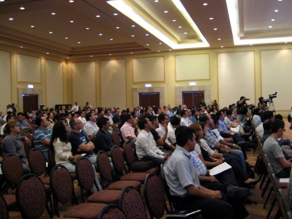 Asistentes a la ignauraciÃ³n de Mexico Web 2.0 - 2