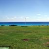 Vista del mar, afuera del Hilton