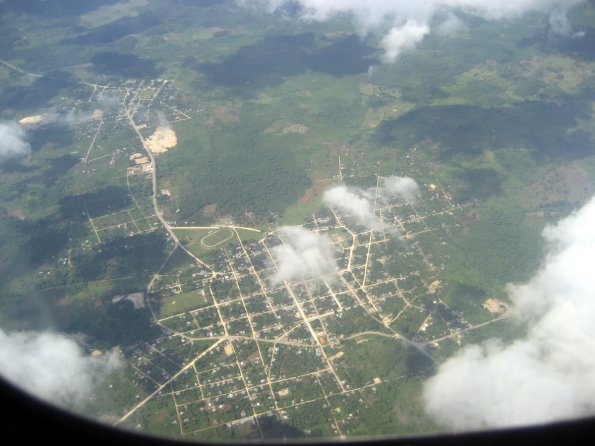 Algun pueblo de Guatemala desde el aire