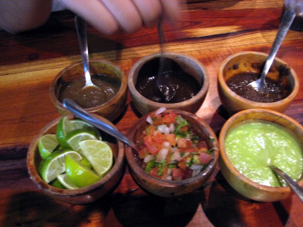 Aderezos para los tacos