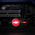 Botones de power y reset en el motherboard