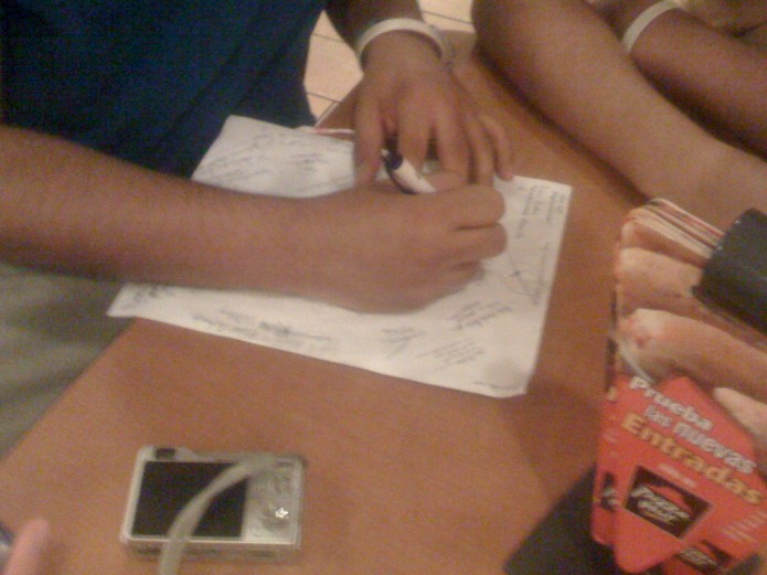 Autografos ;) Autografos ;)