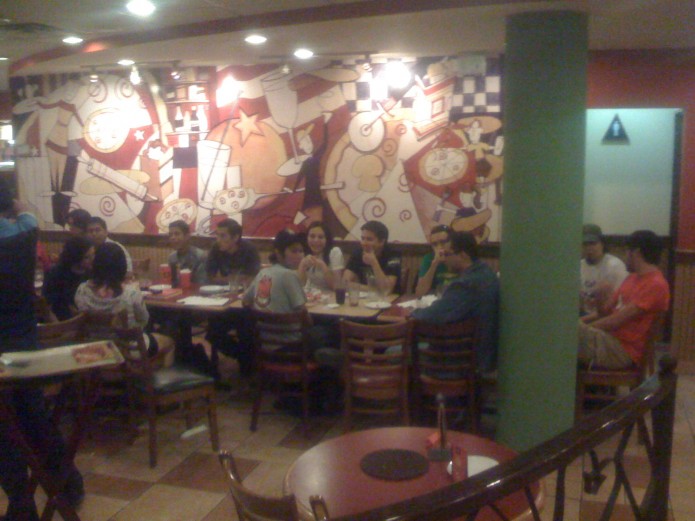 El ambiente en la reunión El ambiente en la reunión