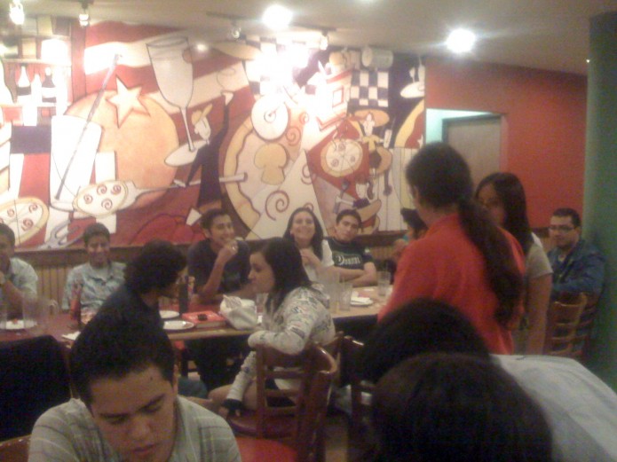 El ambiente en la reunión El ambiente en la reunión