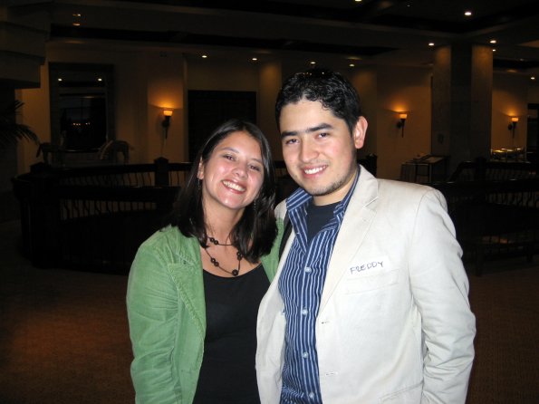 Stephanie Falla y Freddie Vega