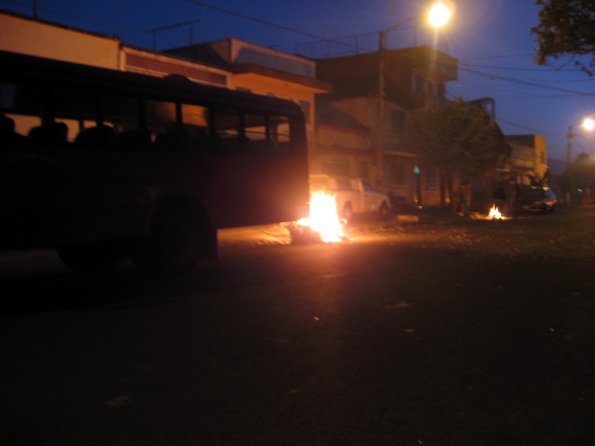 Fuego certa del Bus