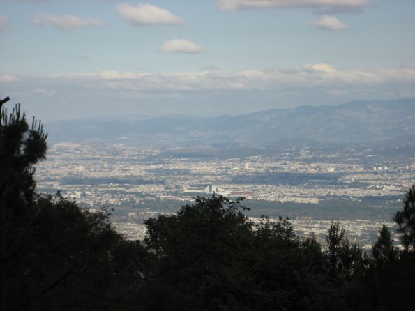Vista de la ciudad de Guatemala desde el mirador