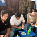 Los primeros en llegar