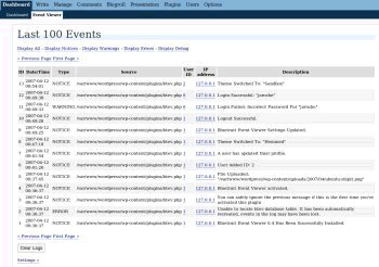 Bluetrait Event Viewer