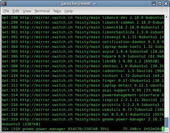Actualizando de Edgy a Festy - desde consola ;)