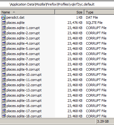 Firebox 3.5b4 fail / SQLlite databases