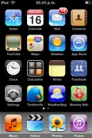iPod Touch 2.0 - Home Screen