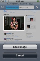 iPod Touch - Save Image