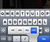 iPod Touch - More TLDs