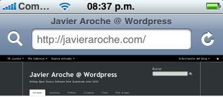 Mobile Safari / Firmware 2.1