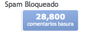Estad�sticas de Akismet
