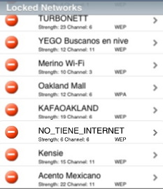 No tiene internet