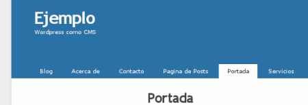 Páginas publicadas