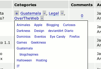Wp-Cats - Organizando Categorias