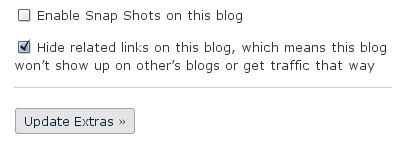 Wordpress.com - Desactivar Post Relacionados